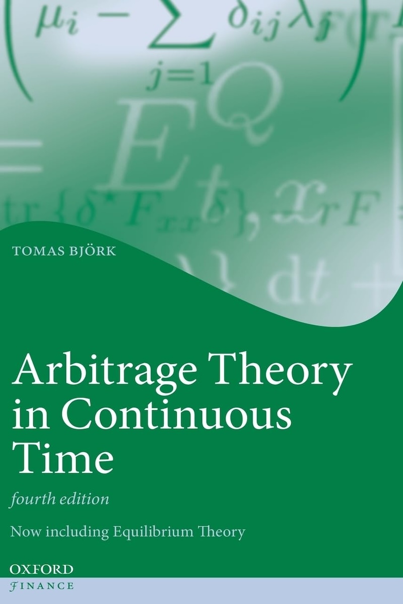 Arbitrage Theory in Continuous Time cover