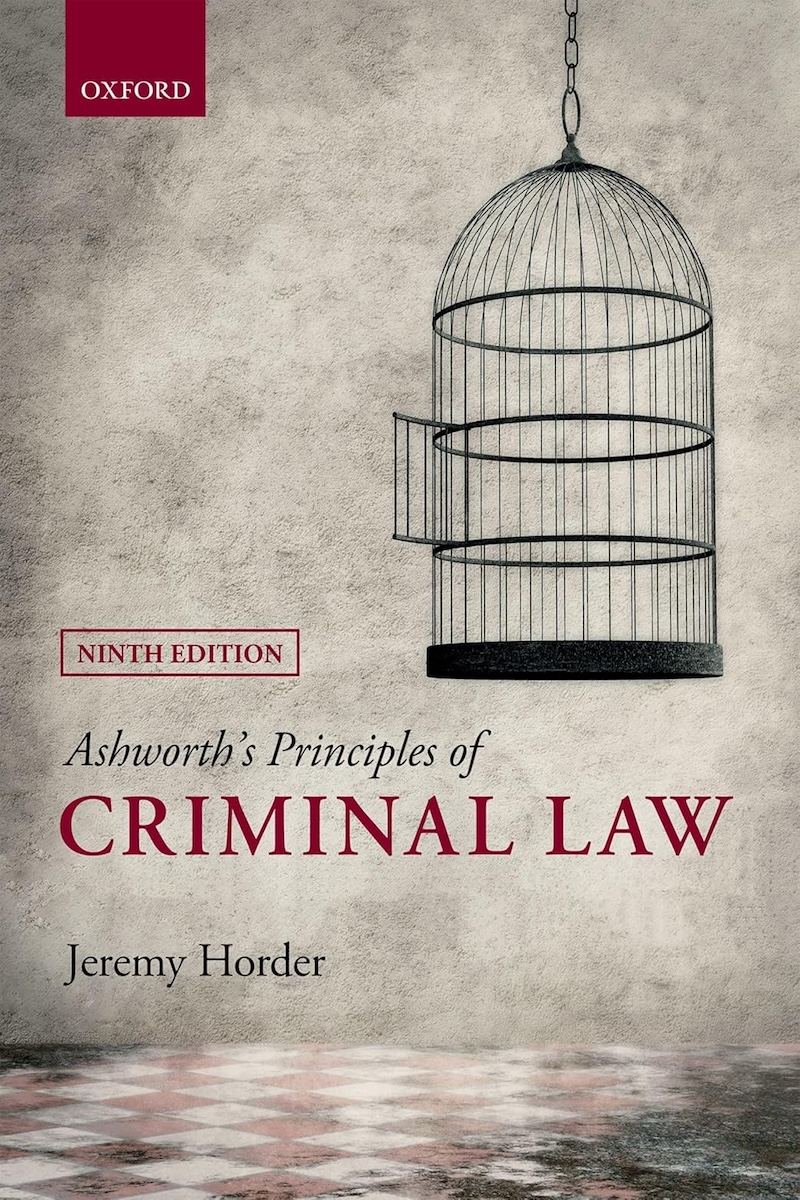 Ashworth's Principles of Criminal Law 封面