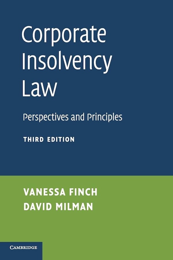 Corporate Insolvency Law: Perspectives and Principles 封面