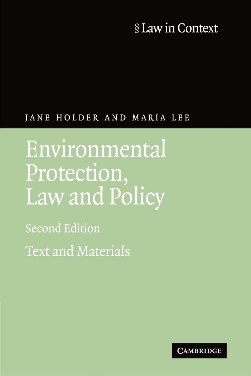 Environmental Protection, Law and Policy: Text and Materials 封面