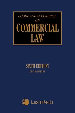 Goode and McKendrick on Commercial Law 封面