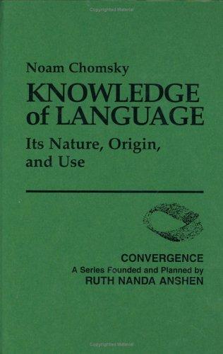 Knowledge of Language 封面