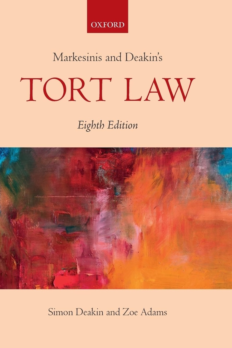 Markesinis and Deakin's Tort Law 封面