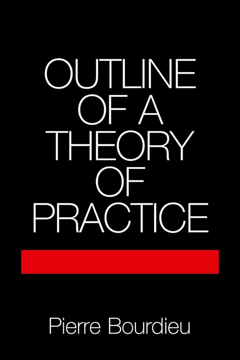 Outline of a Theory of Practice 封面