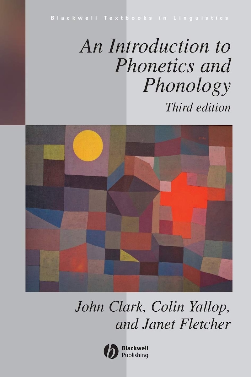 An Introduction to Phonetics and Phonology 封面