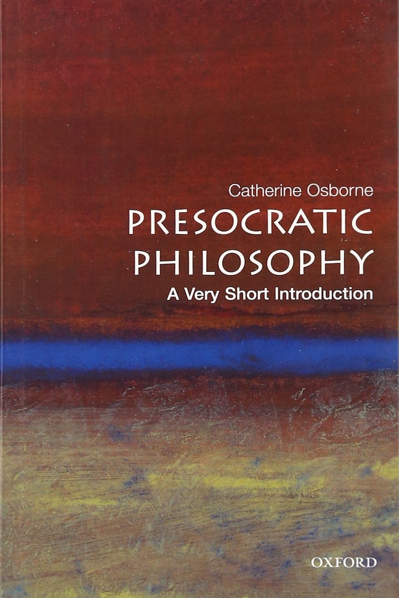 Presocratic Philosophy: A Very Short Introduction 封面
