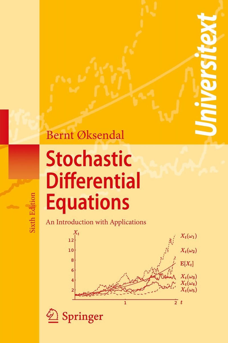 Stochastic Differential Equations: An Introduction with Applications 封面