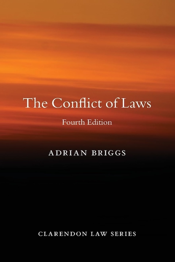 The Conflict of Laws 封面