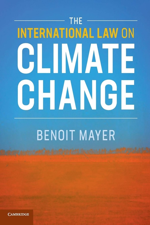 The International Law on Climate Change 封面