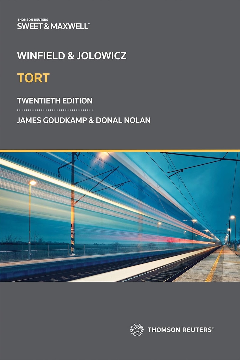 Winfield and Jolowicz on Tort 封面