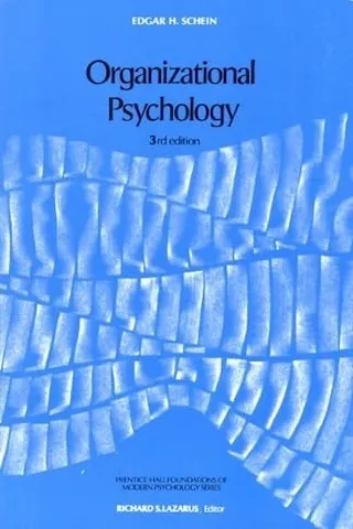 Organisational Psychology cover